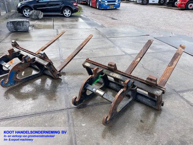 Verachtert 2x Palletbord Cw 30 13 tm 18 tons machine