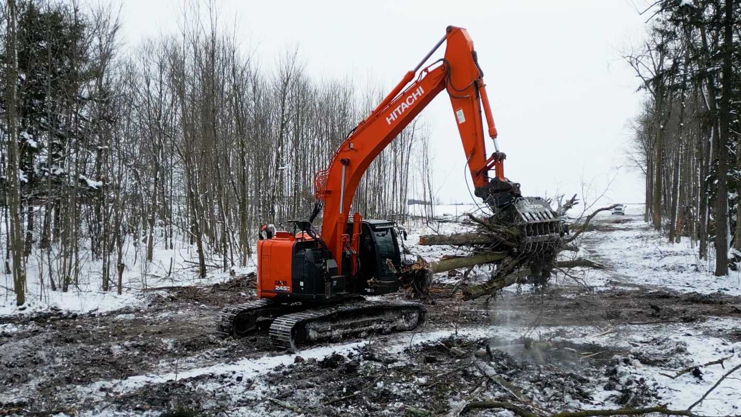 MDE Scorpion stobbengrijper / stobbenhark / rooiriek