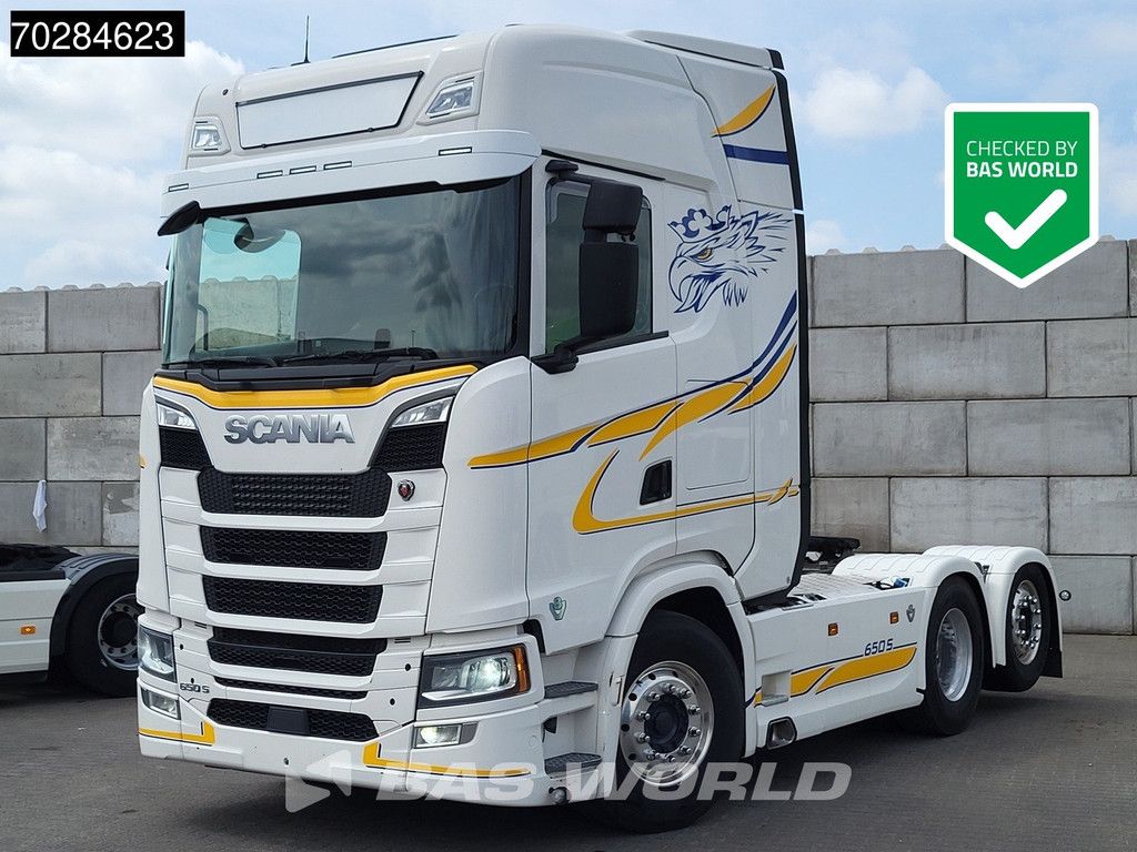 Scania S S650 6X2 Retarder Liftachse Full-Air Leather Alcoa's