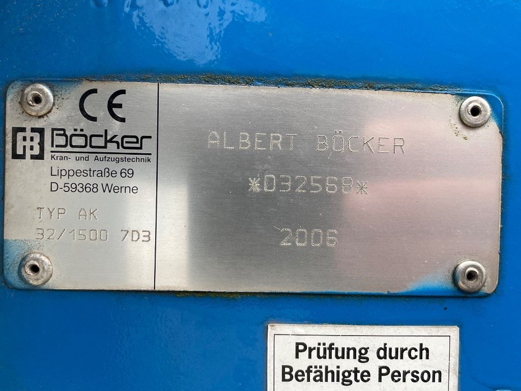 Böcker AK 32/1500