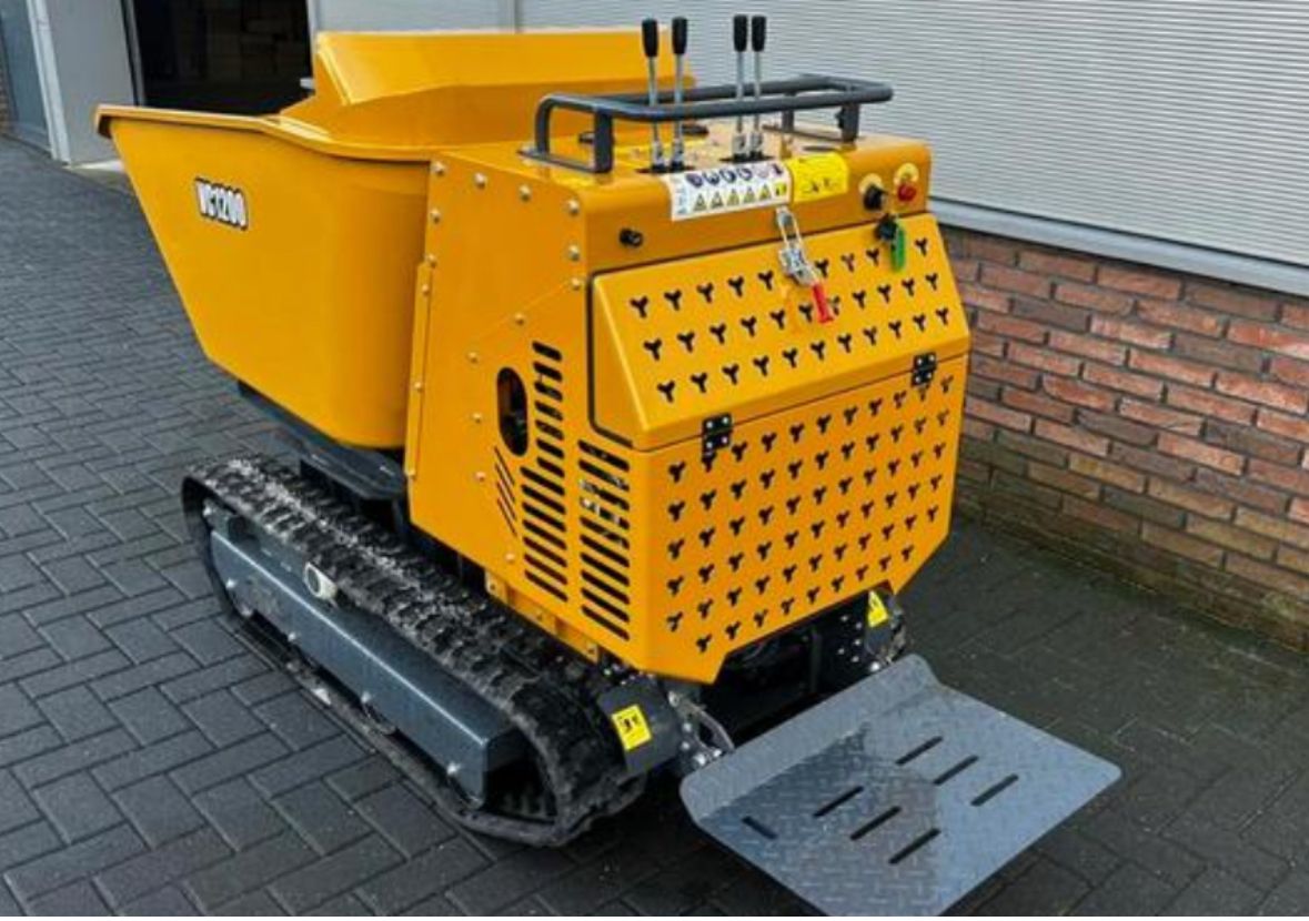 Rupsdumper diesel Messersi Hinowa Kubota