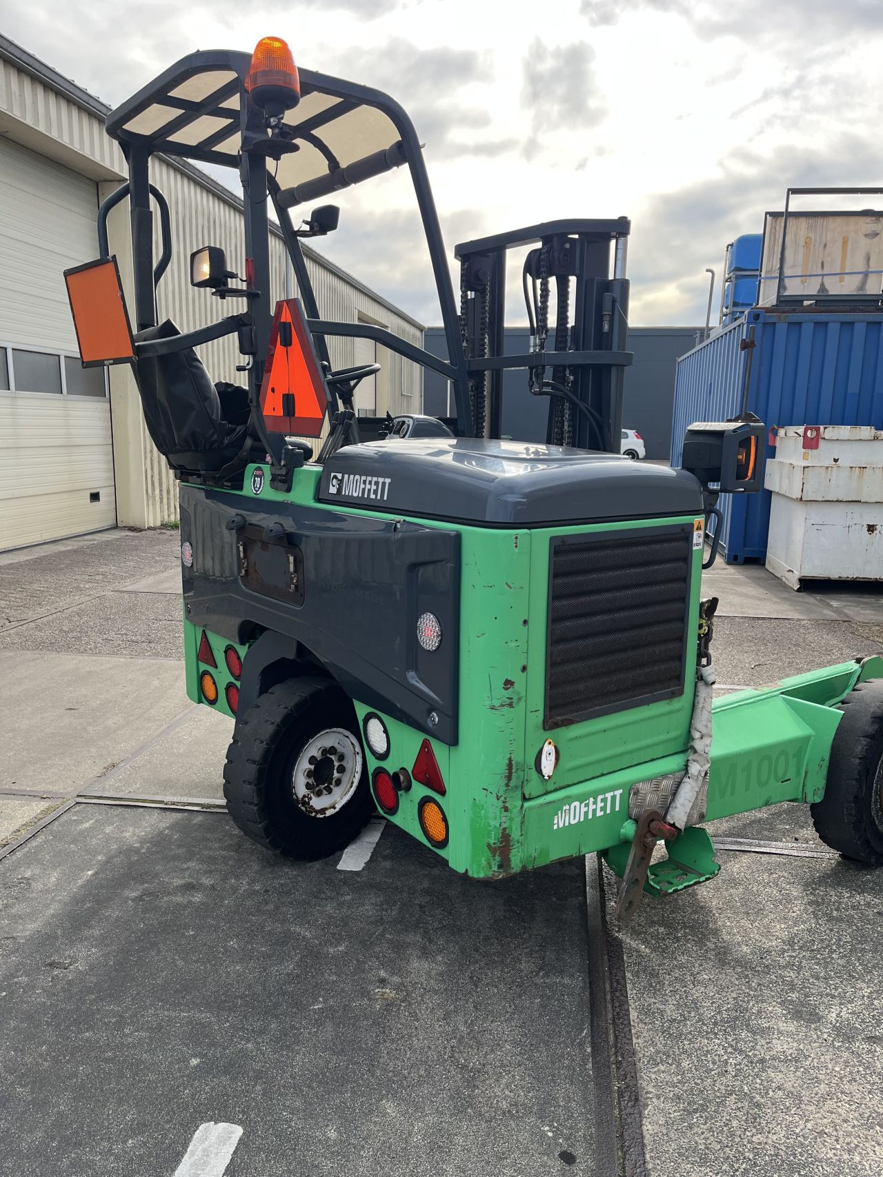 Kooiaap Moffet Ruwterrein Heftruck 2015