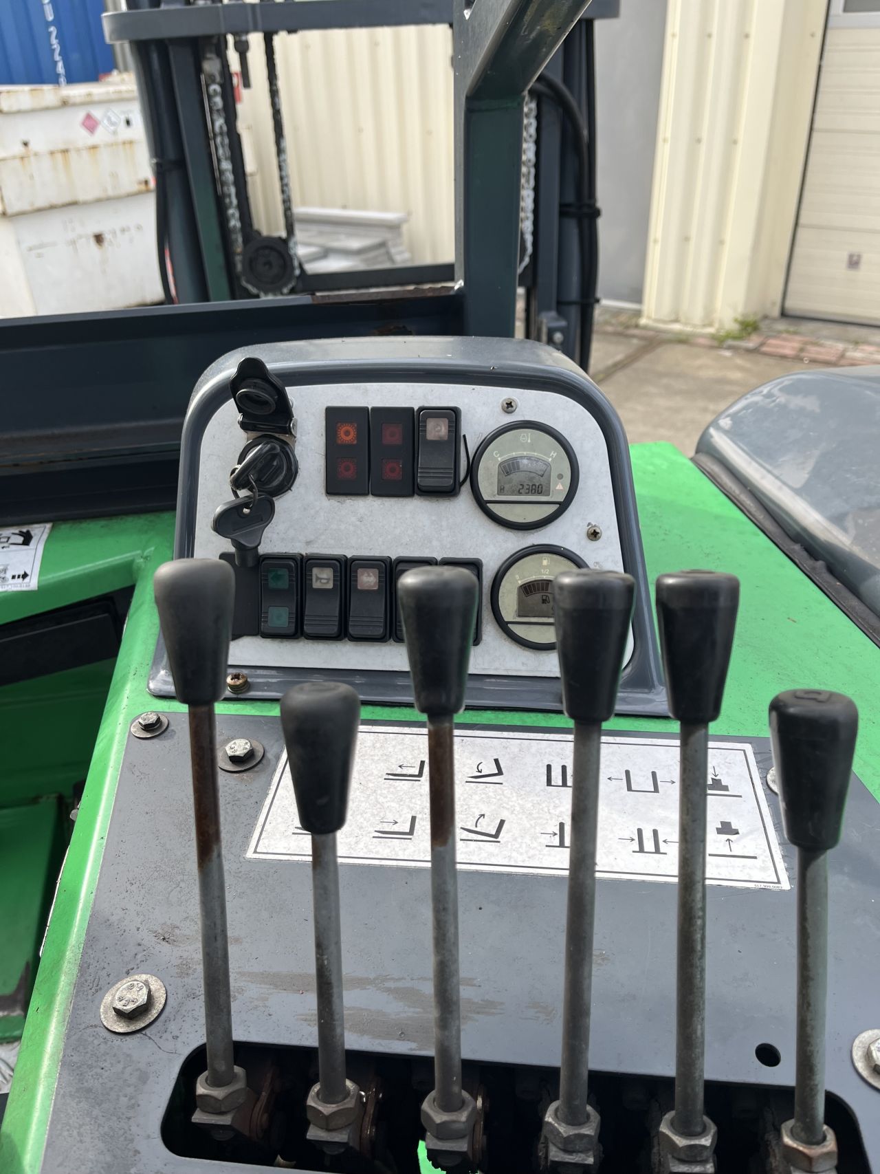 Kooiaap Moffet Ruwterrein Heftruck 2015