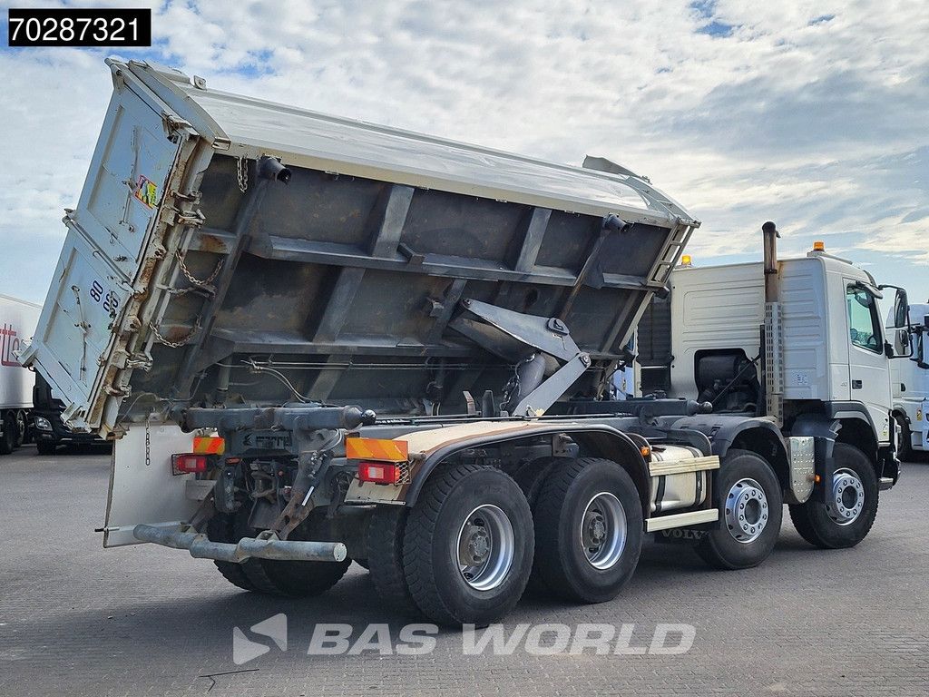 Volvo FMX 410 8X4 13m3 Marrel Tipper SteelSuspension 2-Side Kipper BigAxle Euro 5