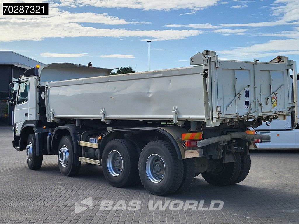 Volvo FMX 410 8X4 13m3 Marrel Tipper SteelSuspension 2-Side Kipper BigAxle Euro 5
