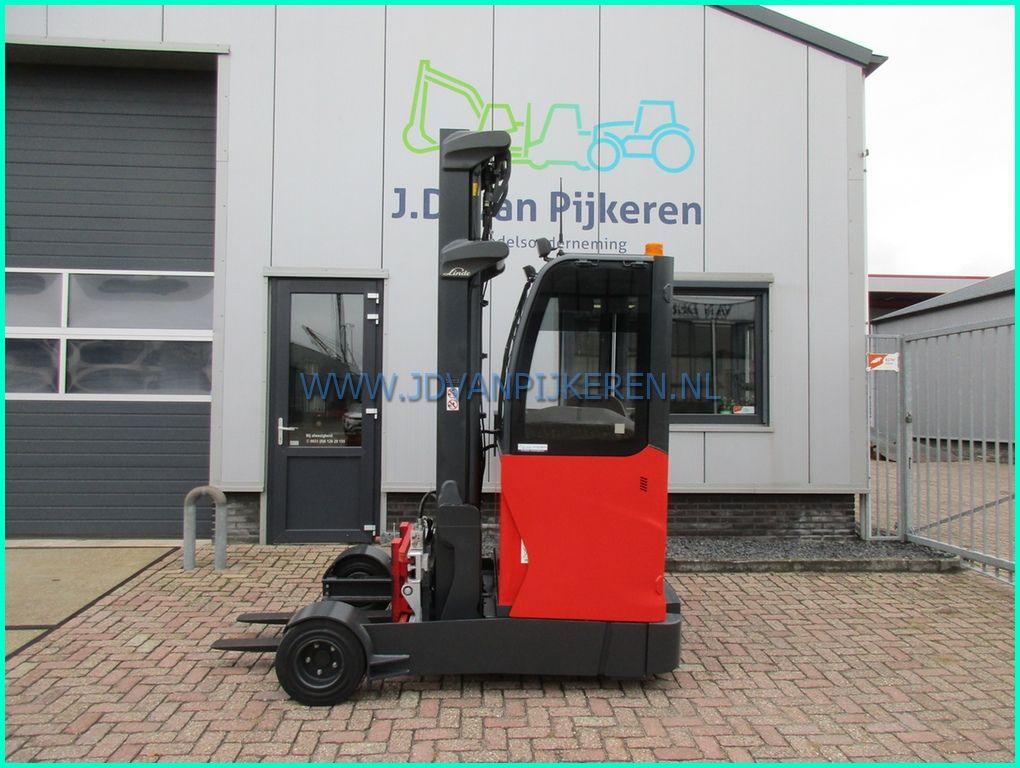 Linde R20G-01 grote wielen triplex 6.8m+sideshift+forkpositioner
