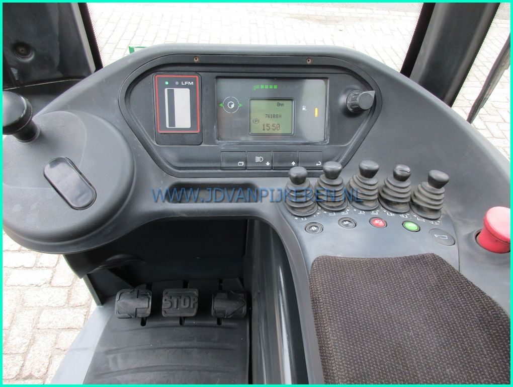 Linde R20G-01 grote wielen triplex 6.8m+sideshift+forkpositioner
