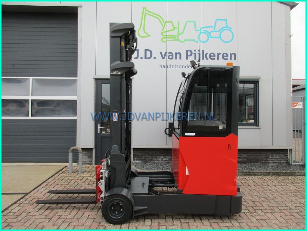 Linde R20G-01 grote wielen triplex 6.8m+sideshift+forkpositioner