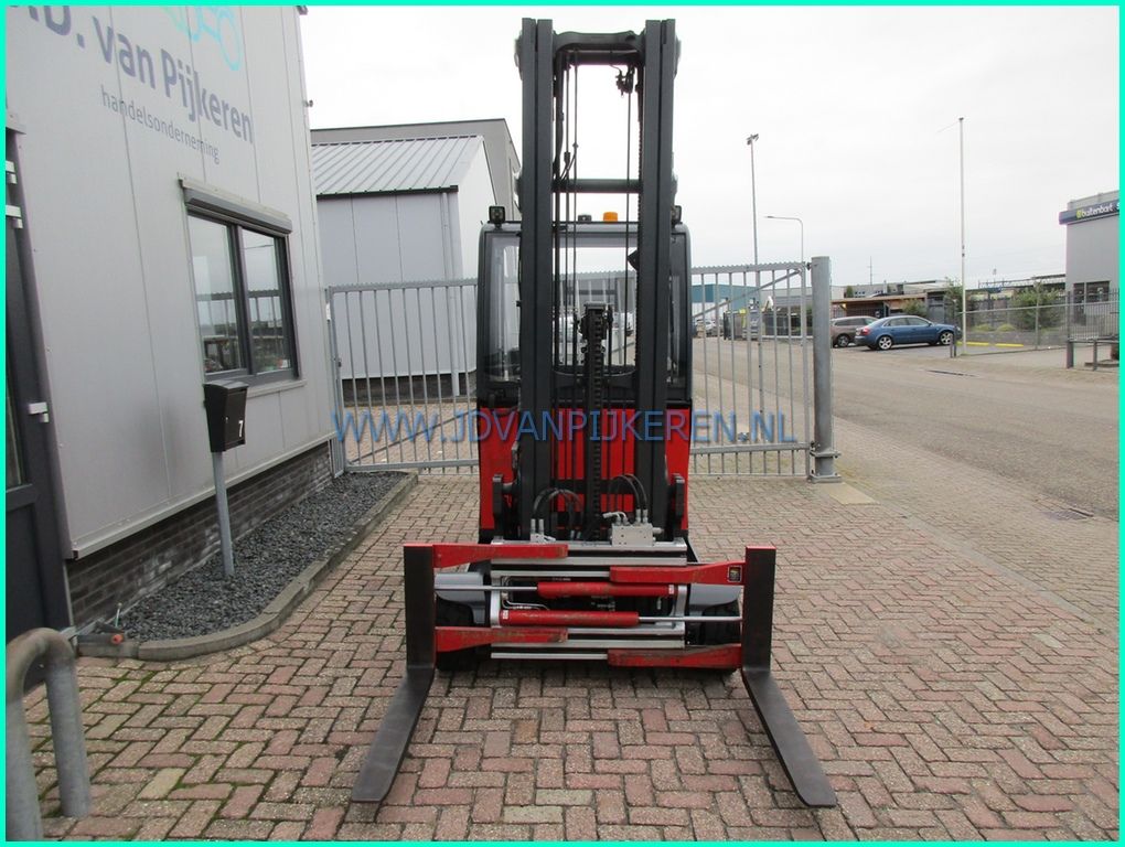 Linde R20G-01 grote wielen triplex 6.8m+sideshift+forkpositioner