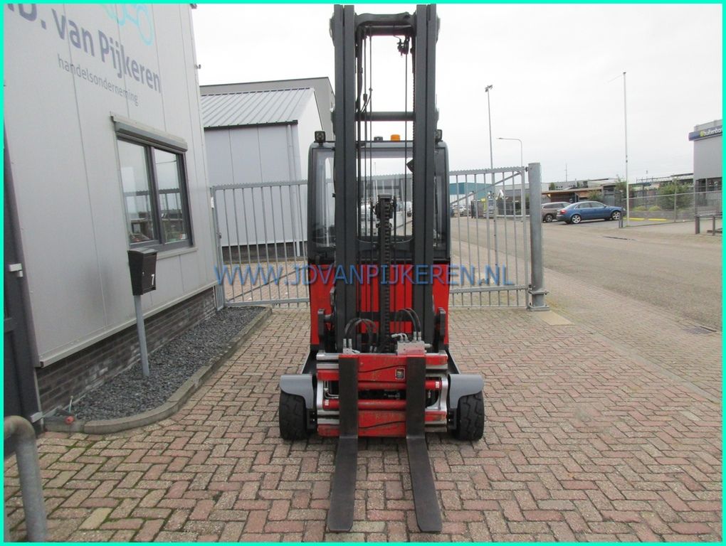 Linde R20G-01 grote wielen triplex 6.8m+sideshift+forkpositioner