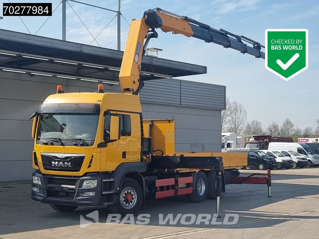 MAN TGS 26.480 6X4 HMF 5020 K6 Crane Kran 6x2H4 Hydrodrive Euro 6