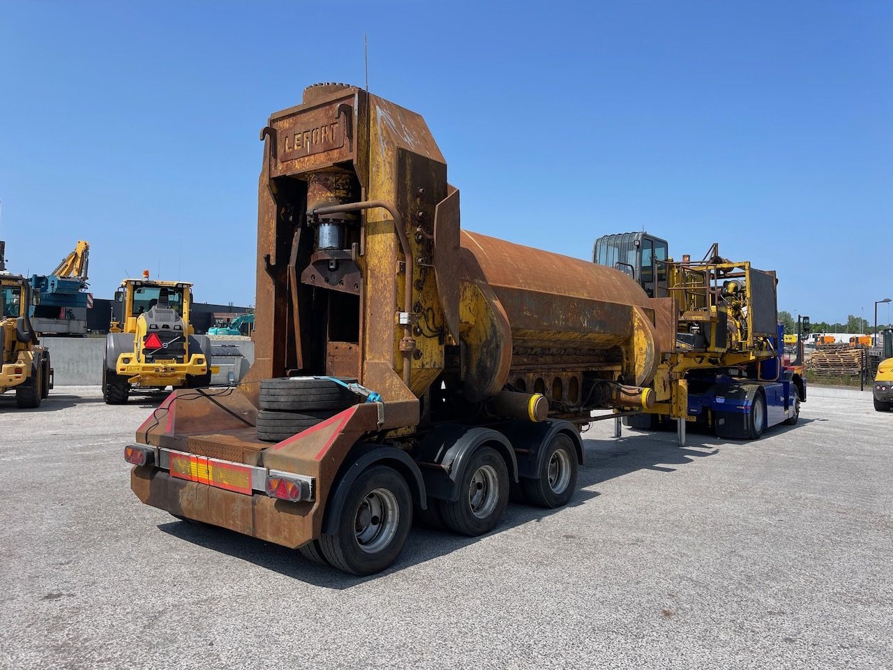 Lefort Mobile 500 schrootschaar met persdeksels