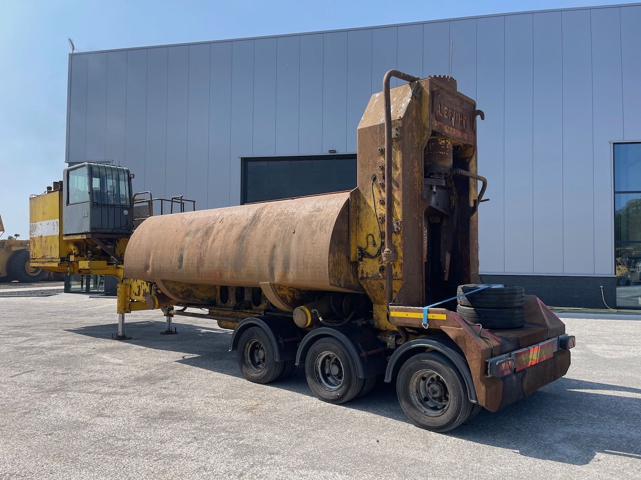 Lefort Mobile 500 schrootschaar met persdeksels