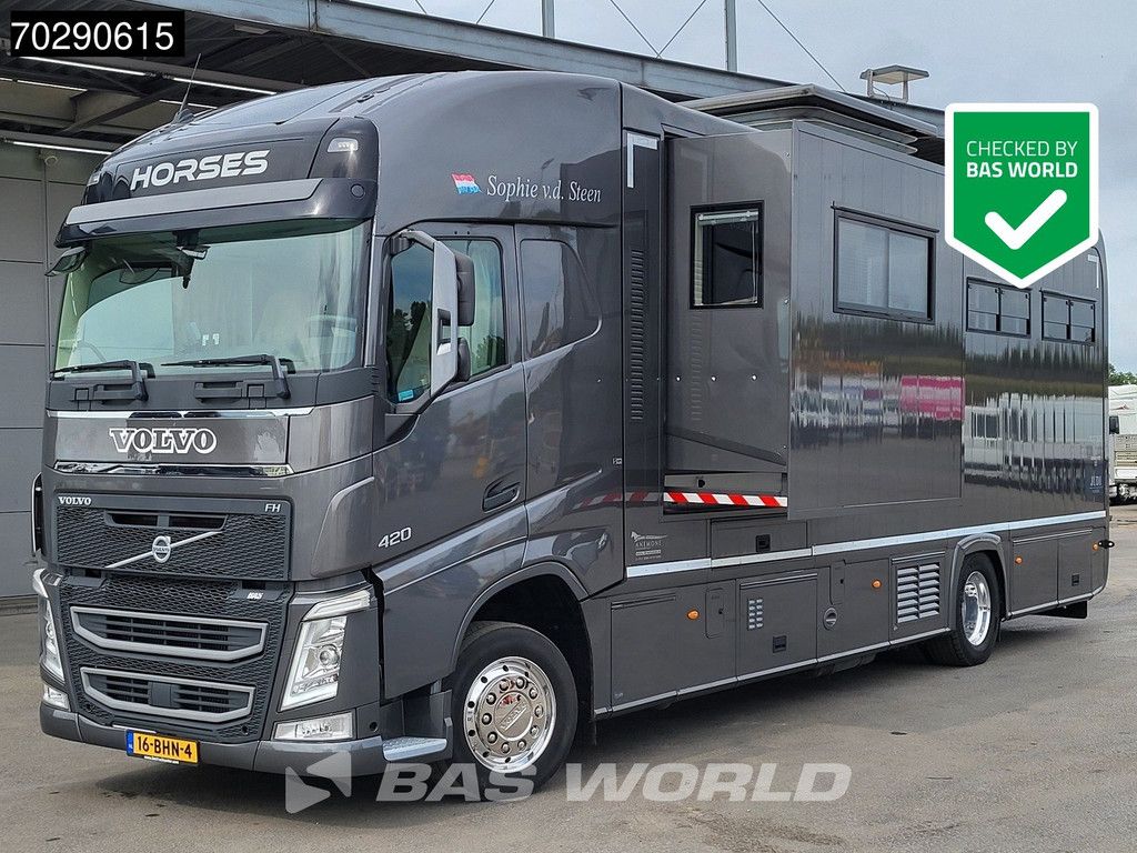 Volvo FH FH 420 4X2 NL-Truck STX Horse truck + Living 4 Horses Navi ACC Euro 6