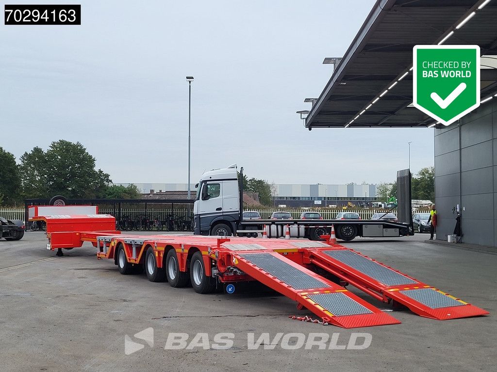 Kässbohrer LB4E 4 axles Hydr. Ramps 615cm-Extendable Lift+ 2x Steering Axle