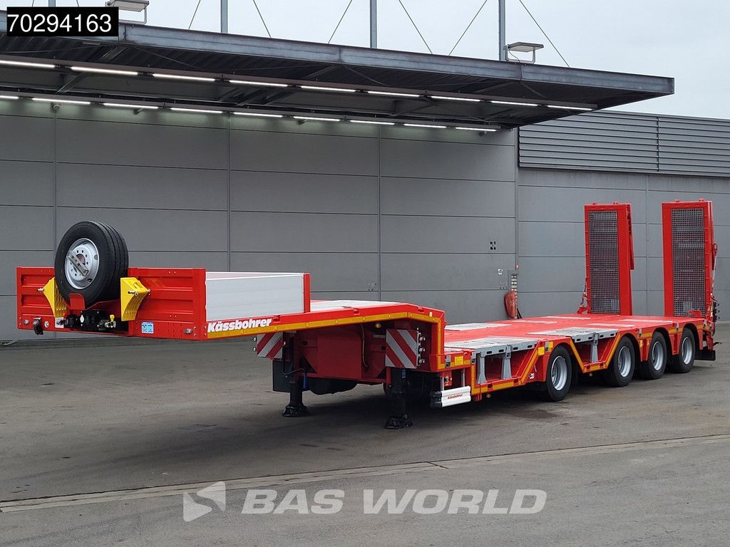 Kässbohrer LB4E 4 axles Hydr. Ramps 615cm-Extendable Lift+ 2x Steering Axle