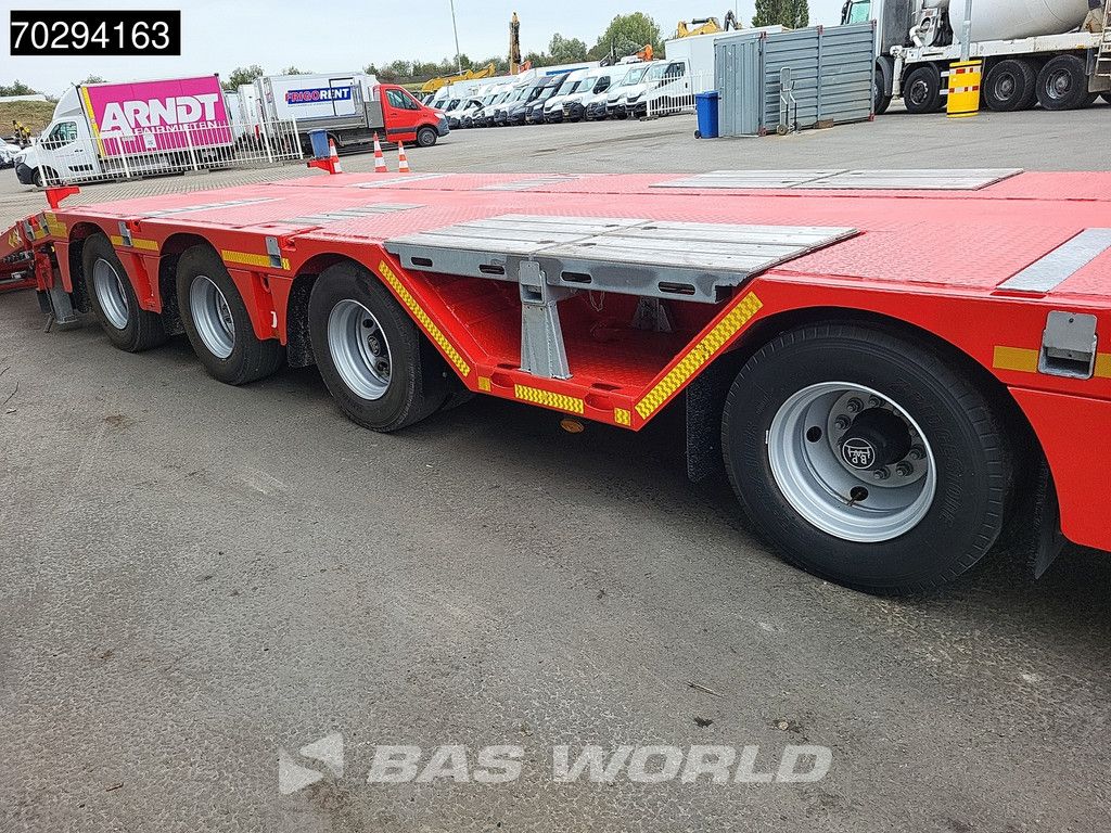 Kässbohrer LB4E 4 axles Hydr. Ramps 615cm-Extendable Lift+ 2x Steering Axle