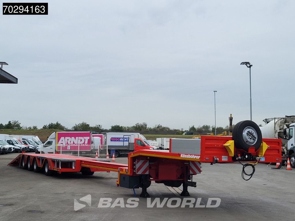 Kässbohrer LB4E 4 axles Hydr. Ramps 615cm-Extendable Lift+ 2x Steering Axle