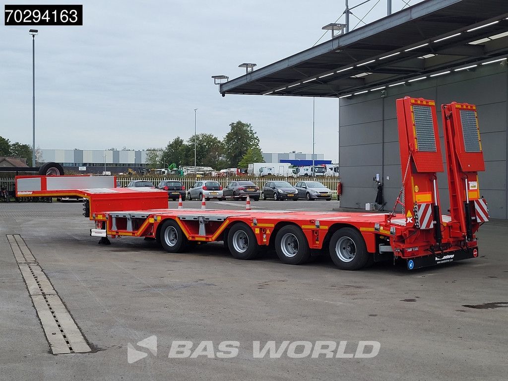 Kässbohrer LB4E 4 axles Hydr. Ramps 615cm-Extendable Lift+ 2x Steering Axle