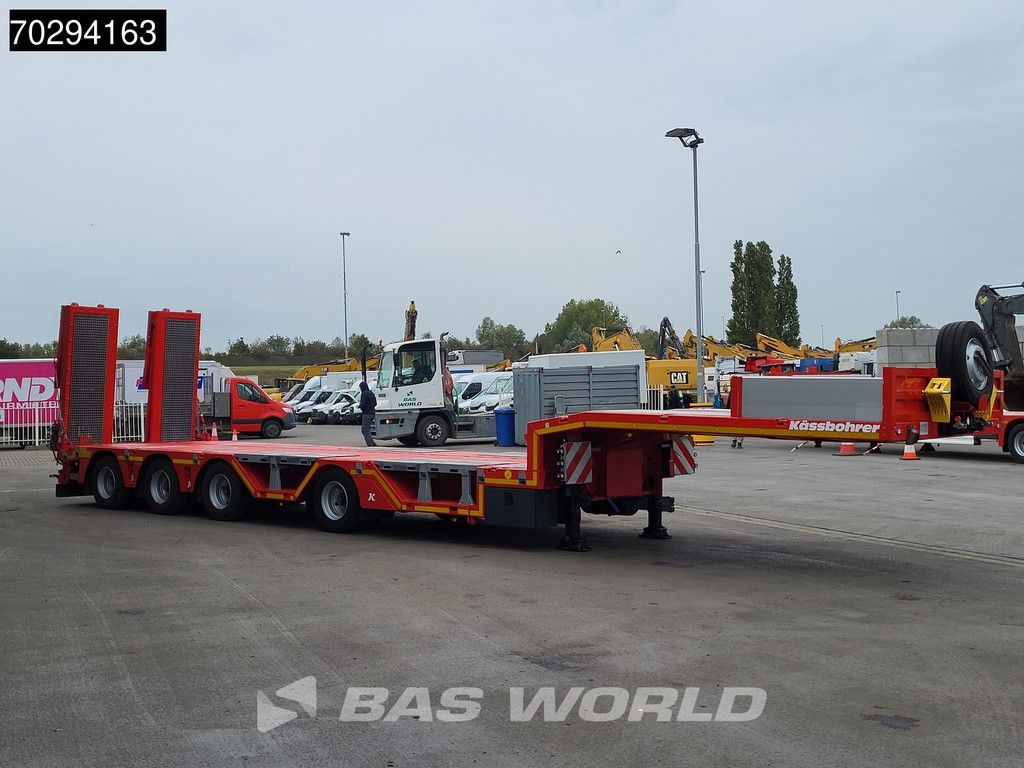 Kässbohrer LB4E 4 axles Hydr. Ramps 615cm-Extendable Lift+ 2x Steering Axle