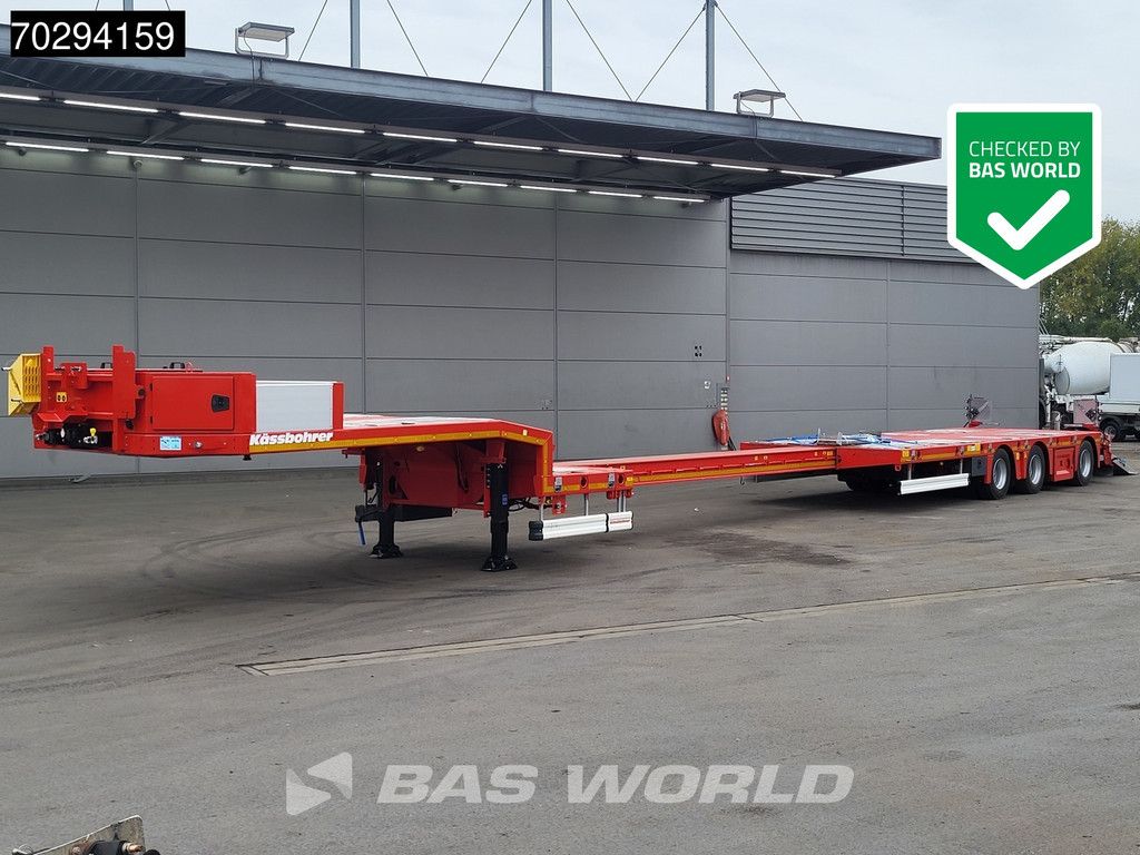 Kässbohrer LB3E 3 axles Extendable 600cm Lift+Steering Axle Scand.