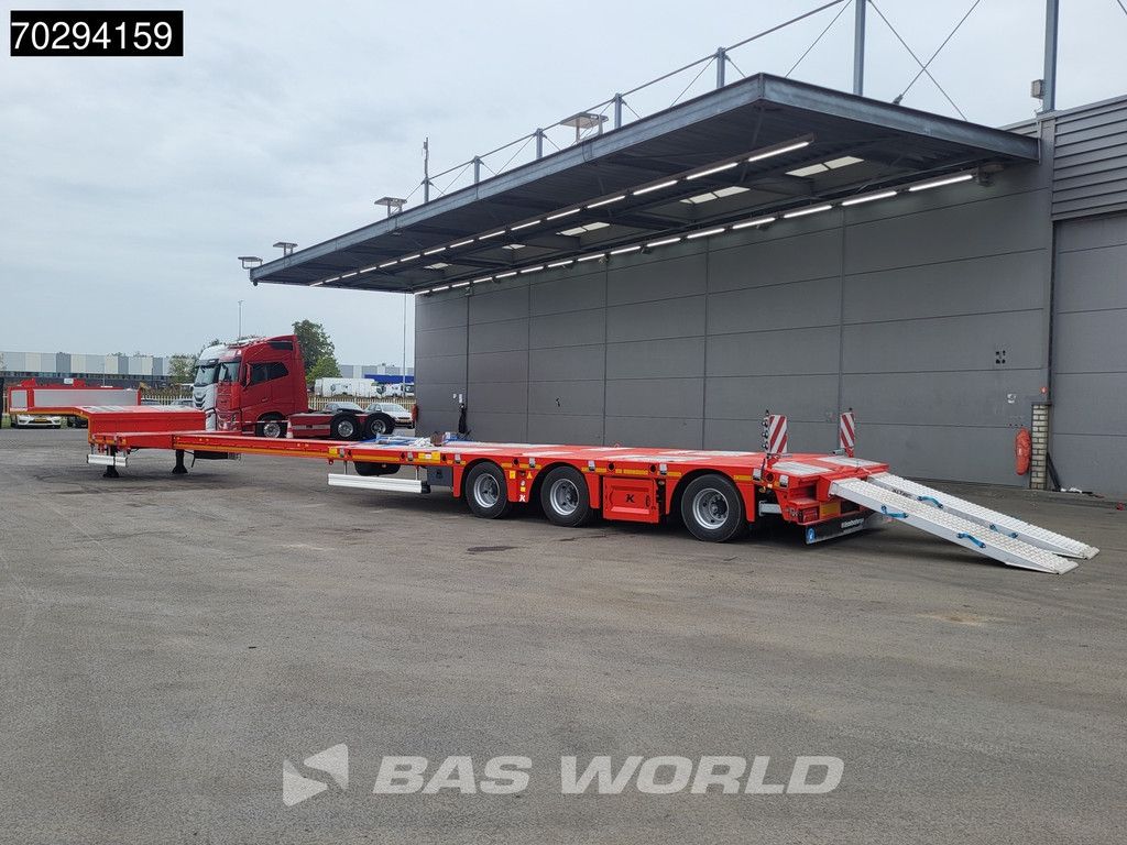 Kässbohrer LB3E 3 axles Extendable 600cm Lift+Steering Axle Scand.