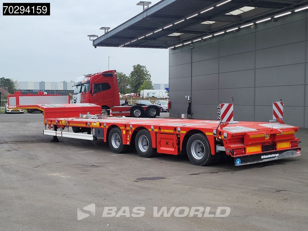 Kässbohrer LB3E 3 axles Extendable 600cm Lift+Steering Axle Scand.