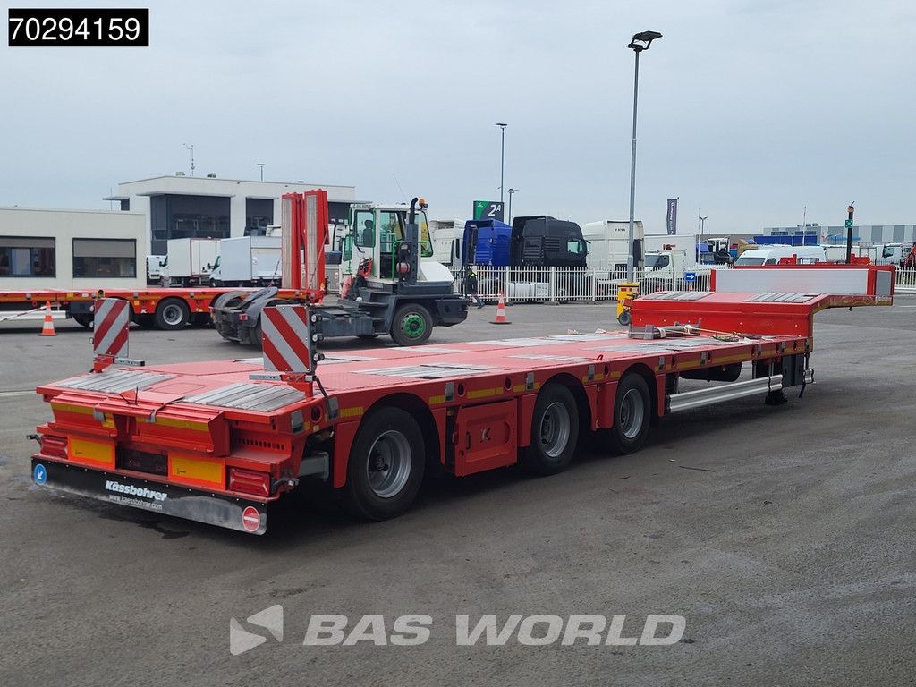 Kässbohrer LB3E 3 axles Extendable 600cm Lift+Steering Axle Scand.