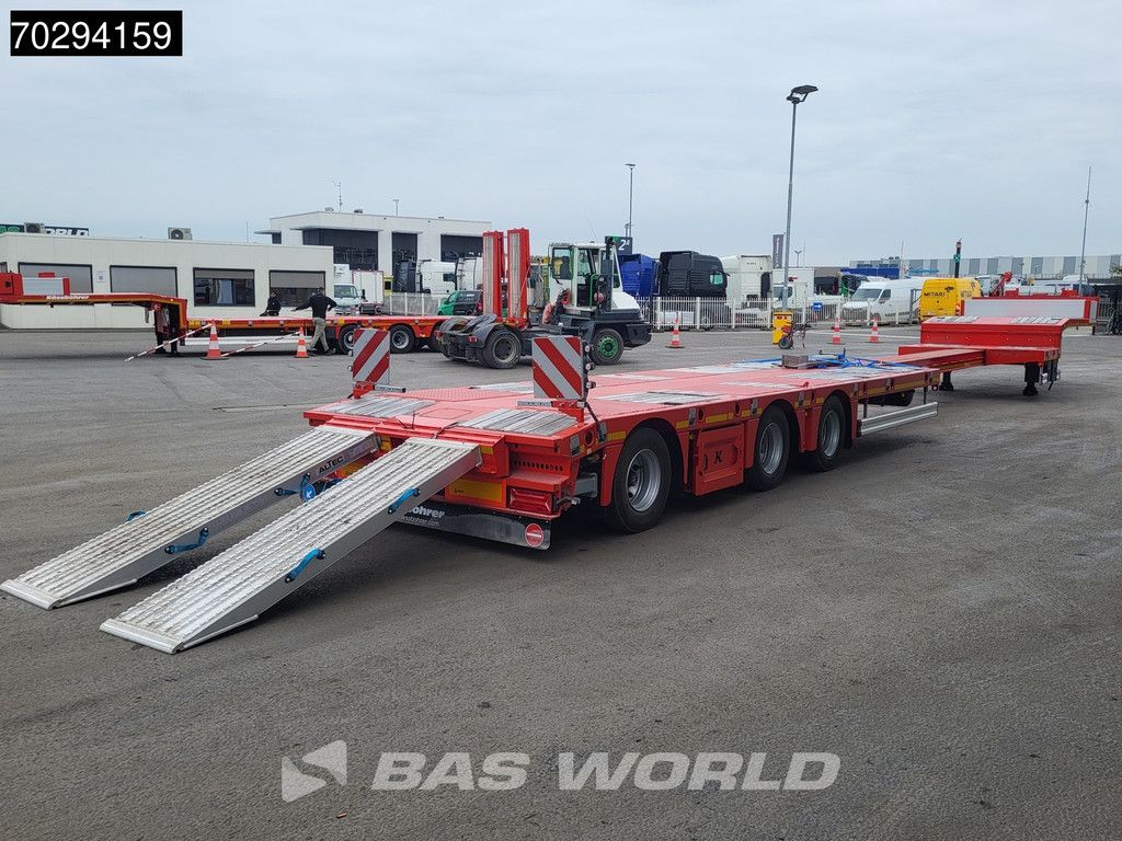 Kässbohrer LB3E 3 axles Extendable 600cm Lift+Steering Axle Scand.