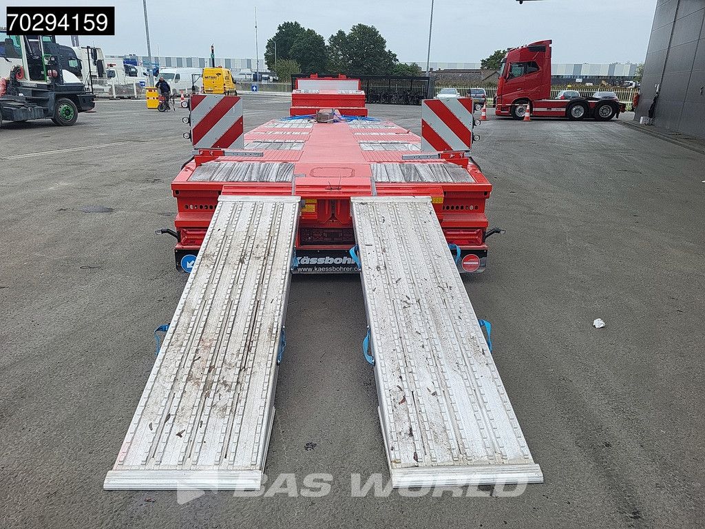 Kässbohrer LB3E 3 axles Extendable 600cm Lift+Steering Axle Scand.
