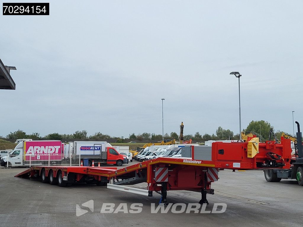 Kässbohrer Hydraulic Bed 450cm Extendable, Lift+Steering Axle