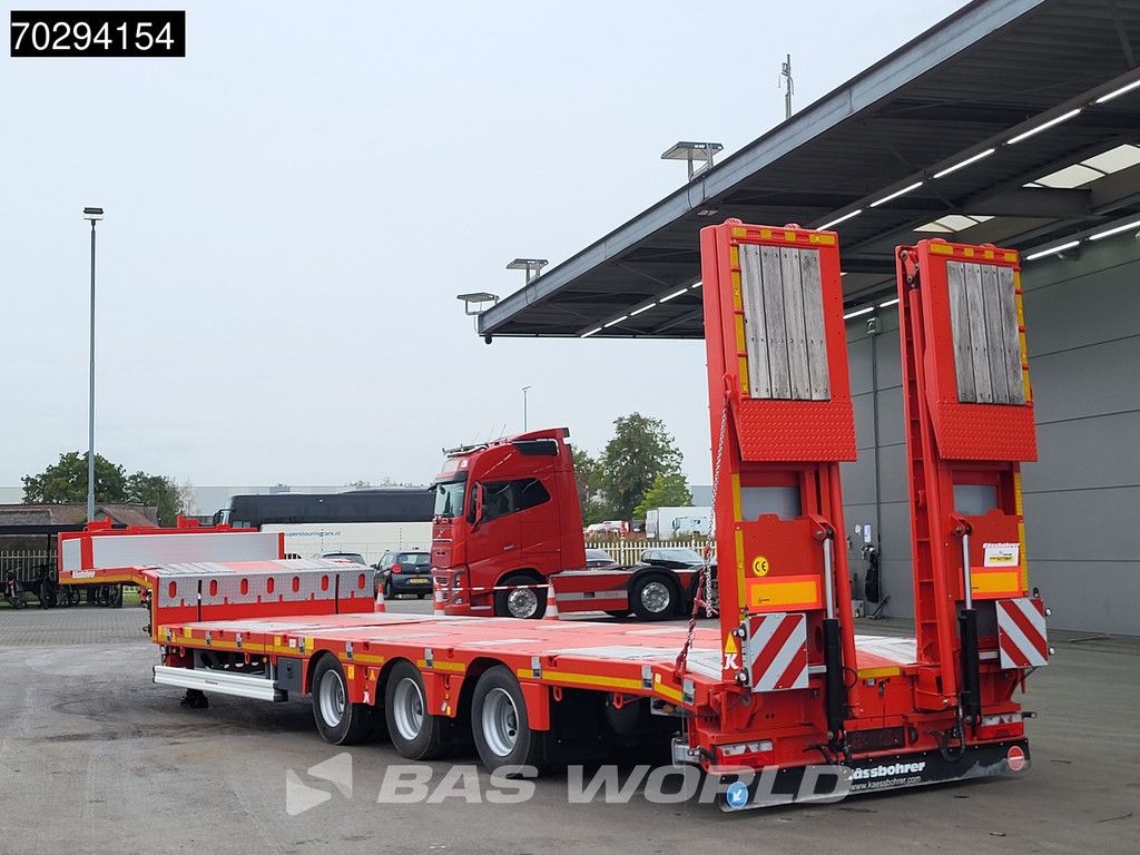 Kässbohrer Hydraulic Bed 450cm Extendable, Lift+Steering Axle