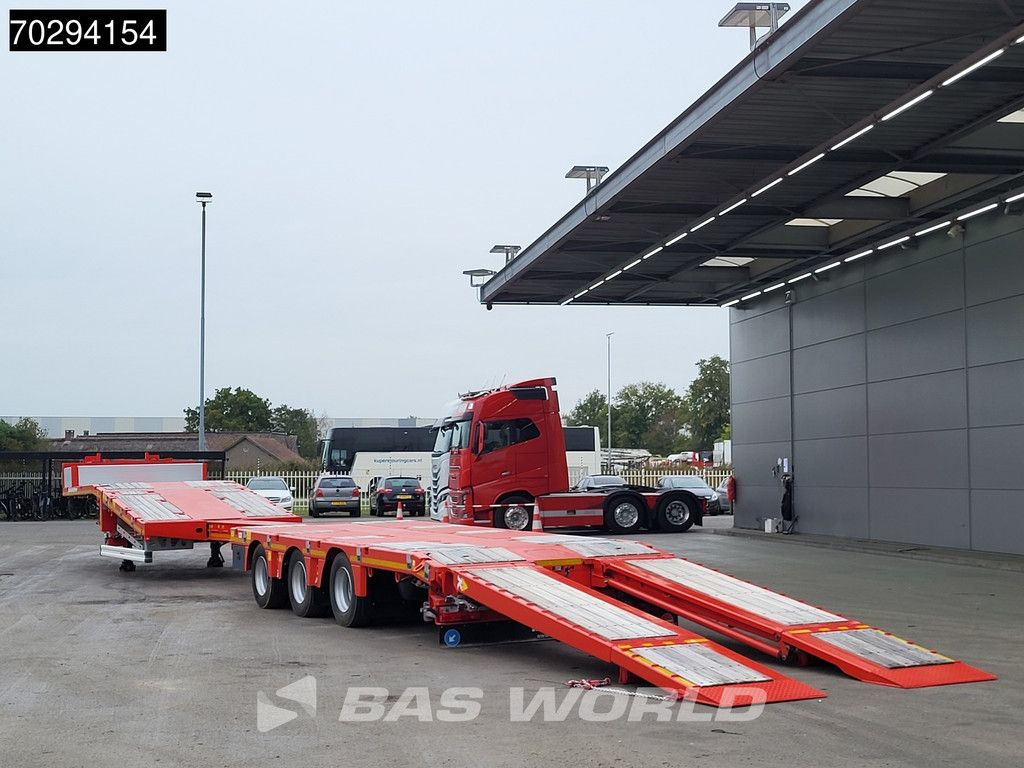 Kässbohrer Hydraulic Bed 450cm Extendable, Lift+Steering Axle