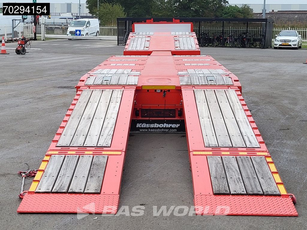 Kässbohrer Hydraulic Bed 450cm Extendable, Lift+Steering Axle