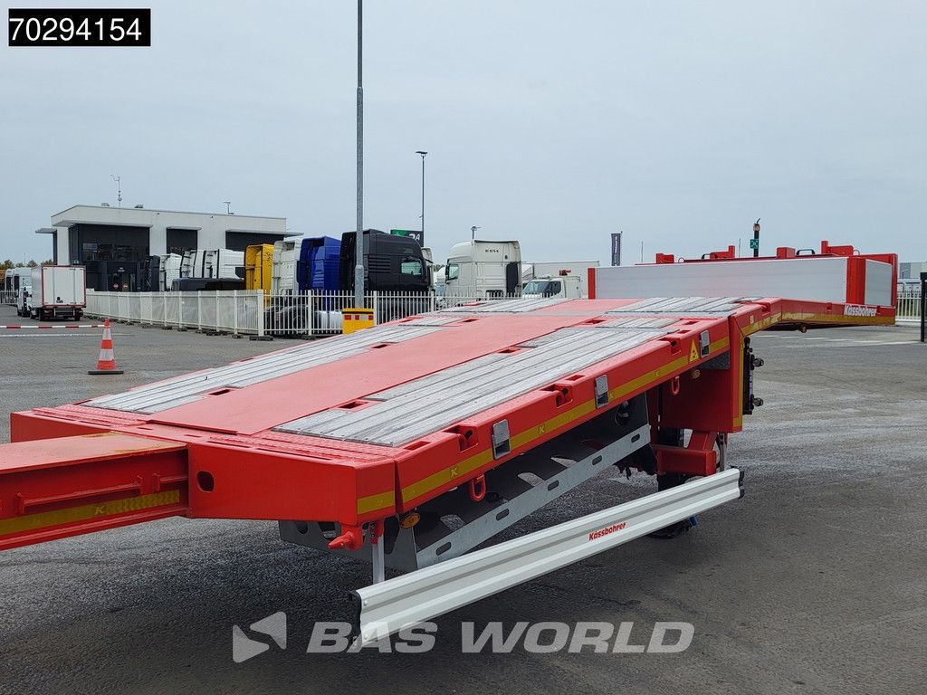 Kässbohrer Hydraulic Bed 450cm Extendable, Lift+Steering Axle