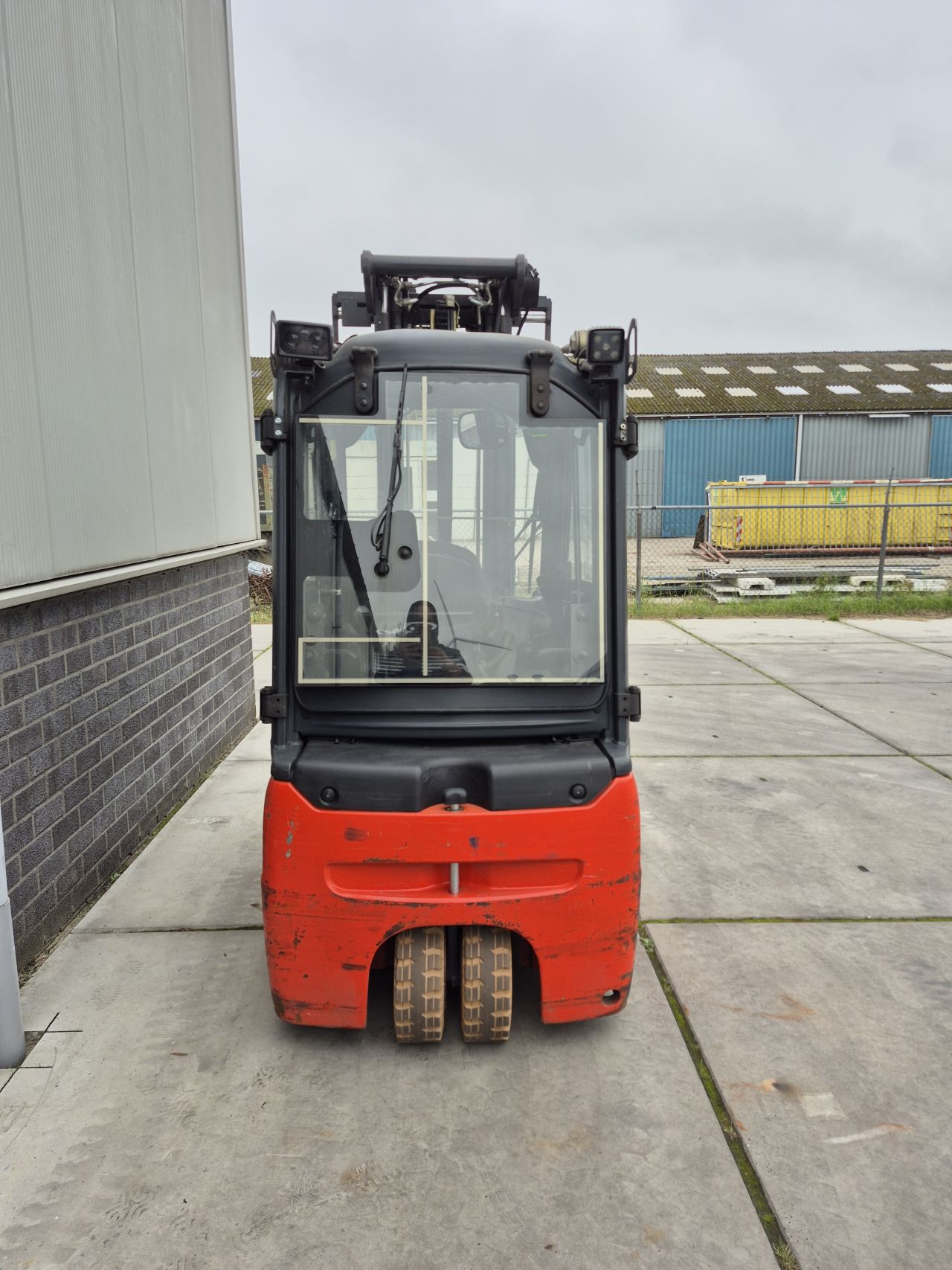 Linde E18L-02 triplex sideshift bj 2015 7727 uur accu 89%