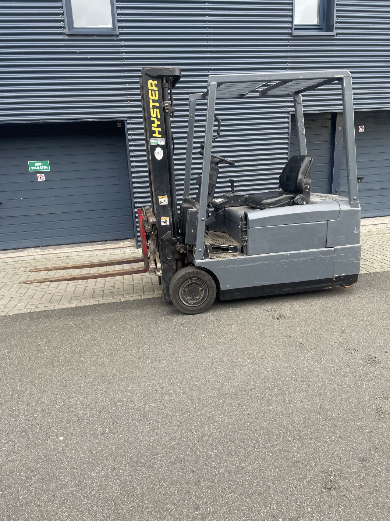 Hyster J1.80XMT elektrische heftruck 3 delige mast