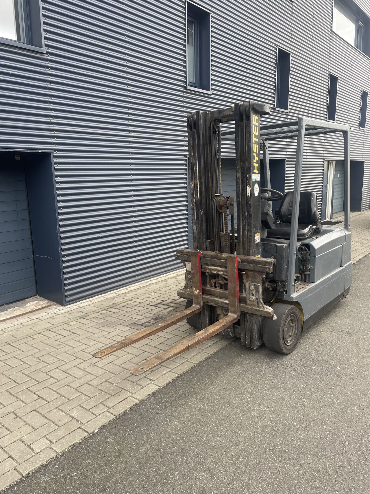 Hyster J1.80XMT elektrische heftruck 3 delige mast