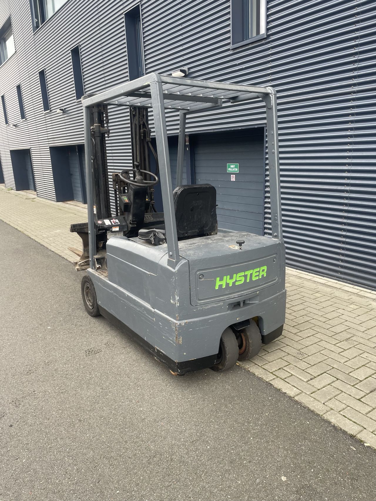 Hyster J1.80XMT elektrische heftruck 3 delige mast