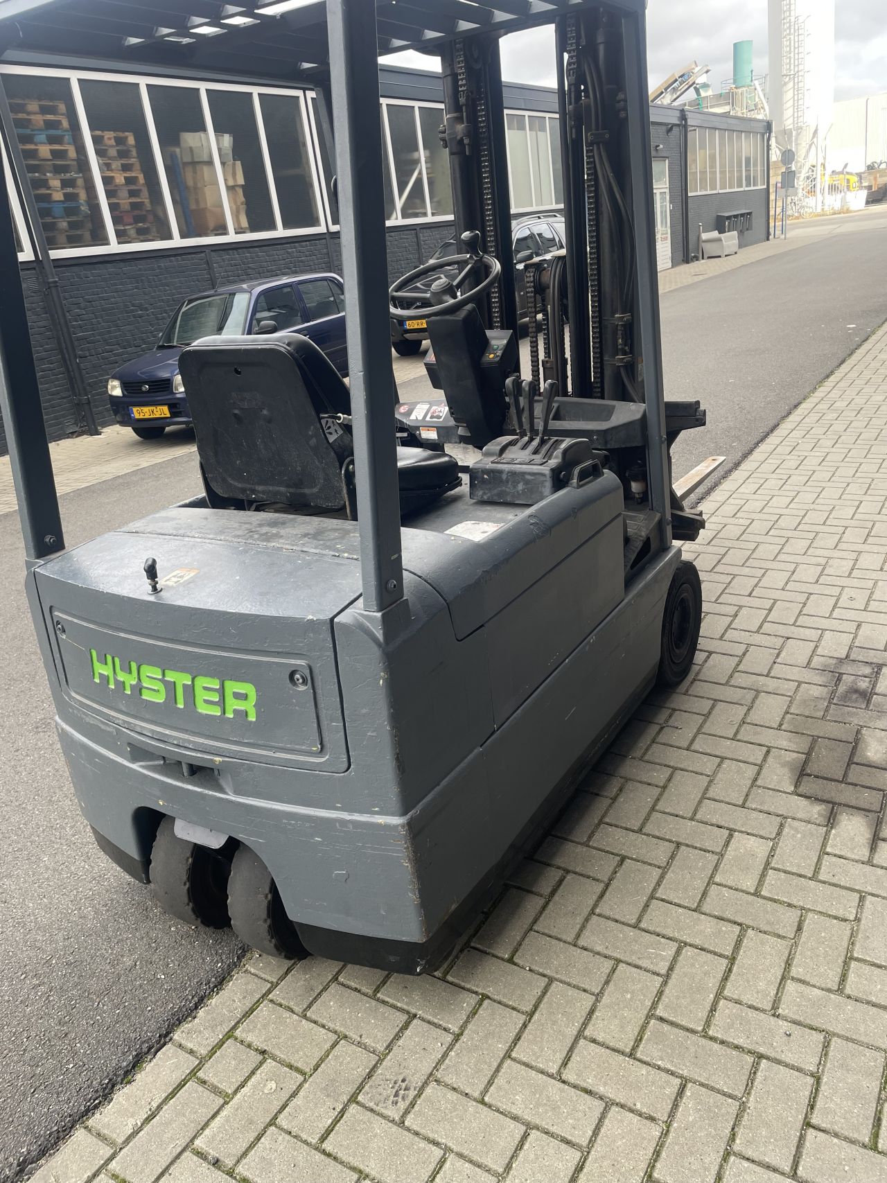 Hyster J1.80XMT elektrische heftruck 3 delige mast