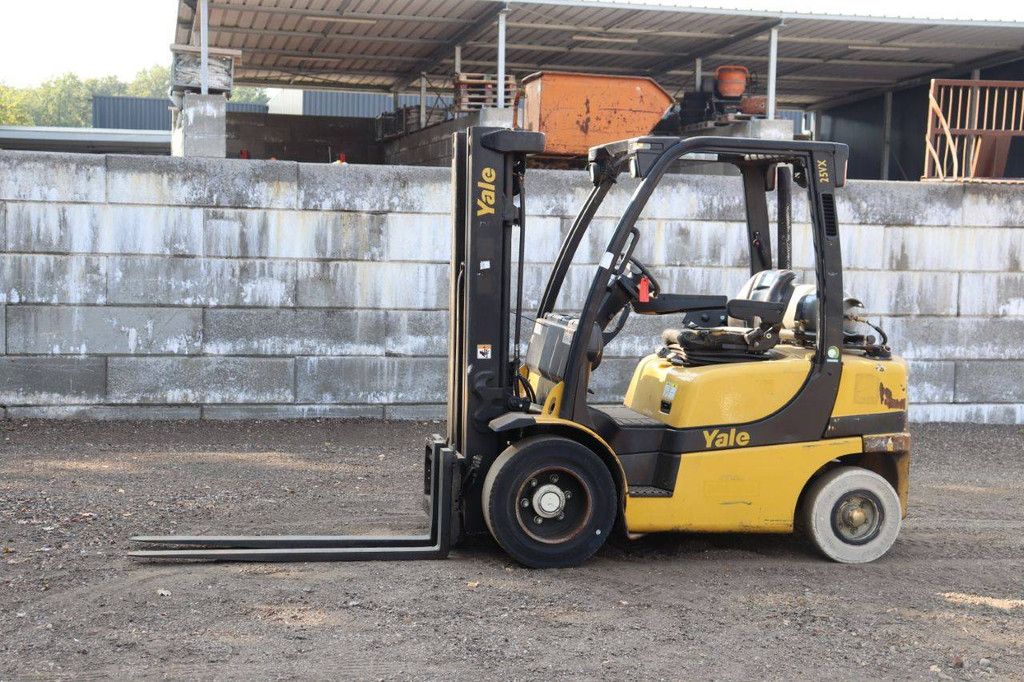 Forklift Yale GLP25VXE2170 LPG 1600kg 4.95m 2017