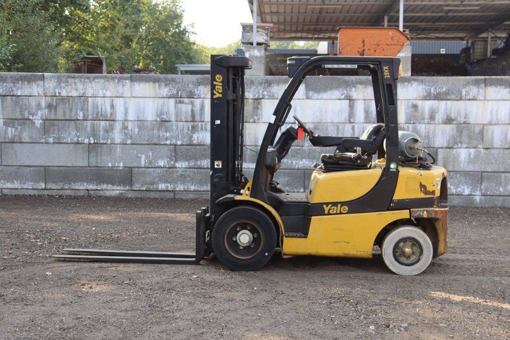 Forklift Yale GLP25VXE2170 LPG 1600kg 4.95m 2017