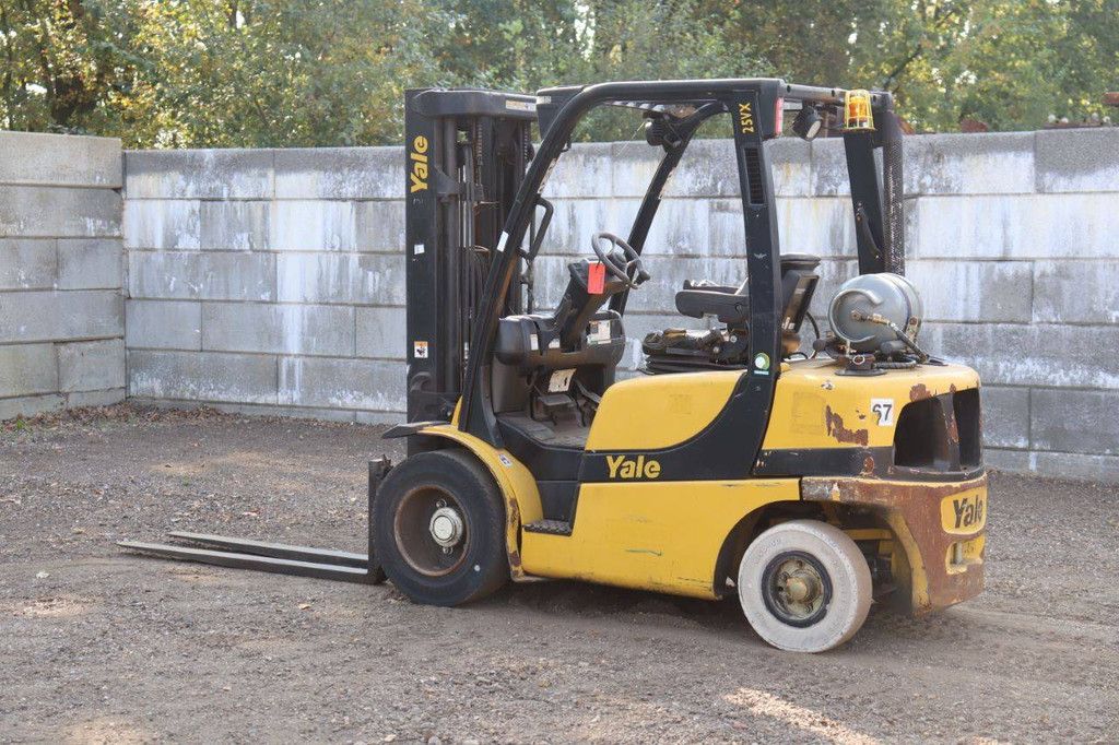 Forklift Yale GLP25VXE2170 LPG 1600kg 4.95m 2017