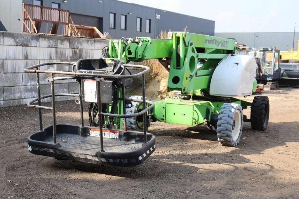 Nifty HR21DE Electric+Diesel 13m Articulated Boom Lift 2010