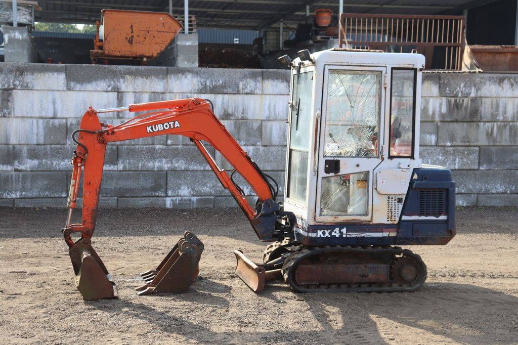 Crawler excavator Kubota KX-41 Diesel 13kW 1992