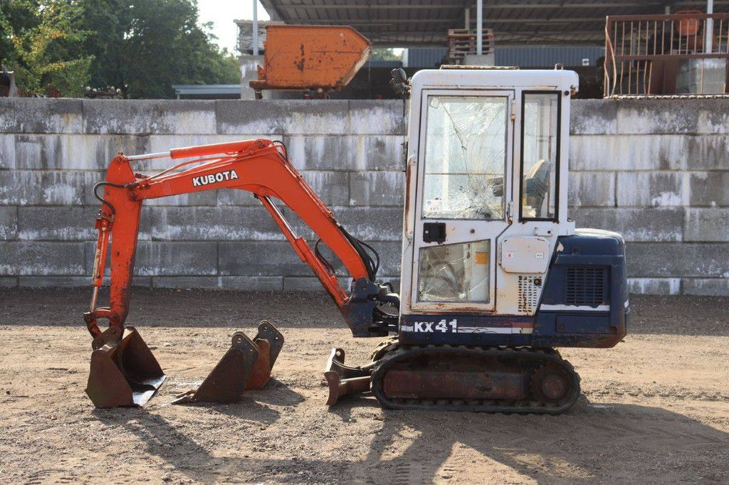Crawler excavator Kubota KX-41 Diesel 13kW 1992