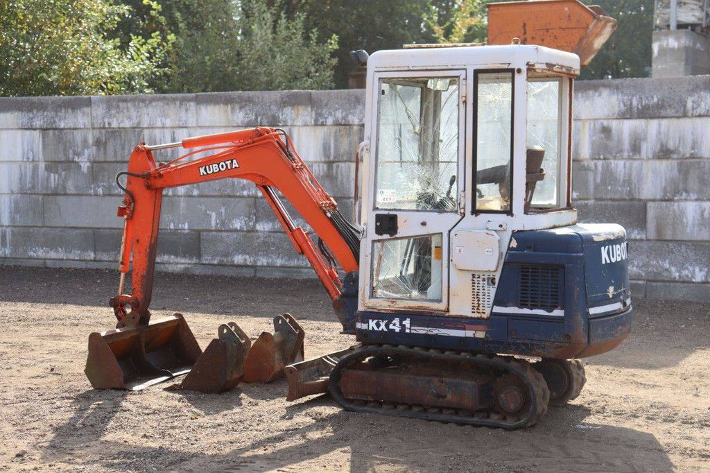 Crawler excavator Kubota KX-41 Diesel 13kW 1992