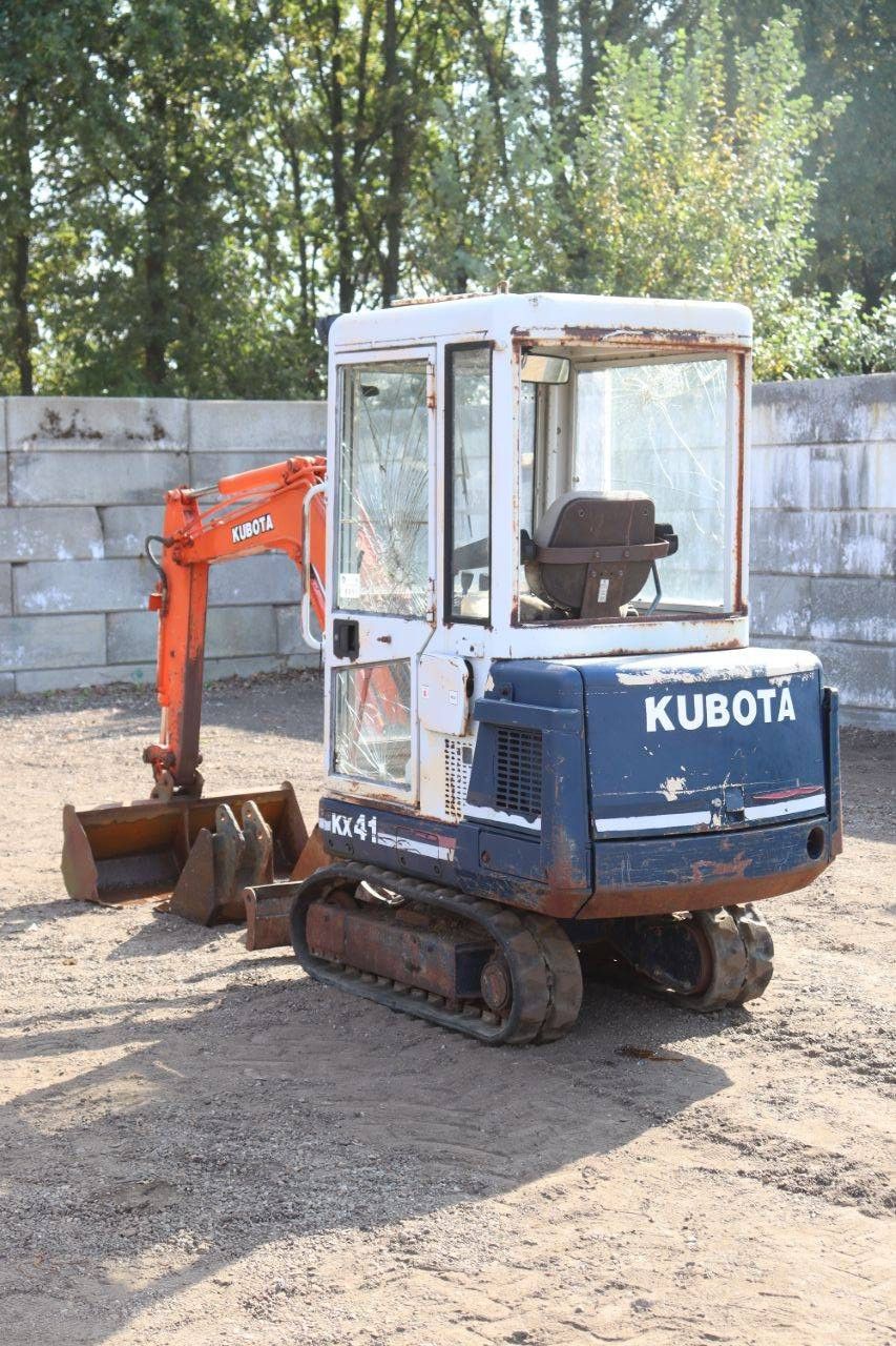 Crawler excavator Kubota KX-41 Diesel 13kW 1992