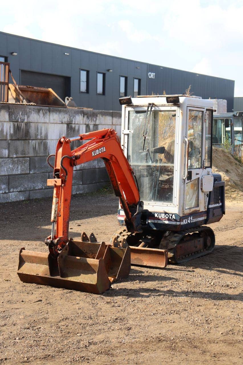 Crawler excavator Kubota KX-41 Diesel 13kW 1992