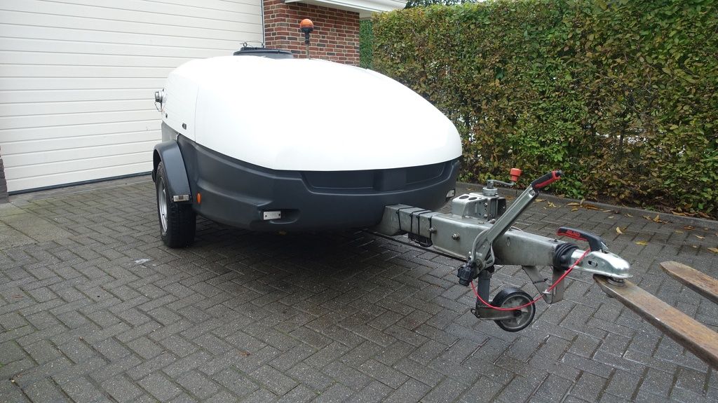 Rom 900 Hogedruk rioolreinigingsaanhanger